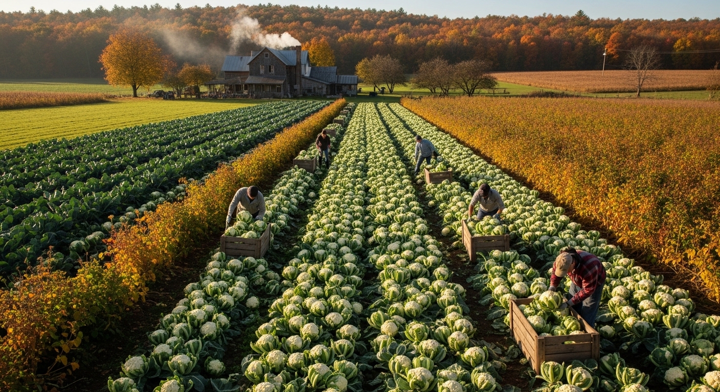 11월 제철음식 콜리플라워