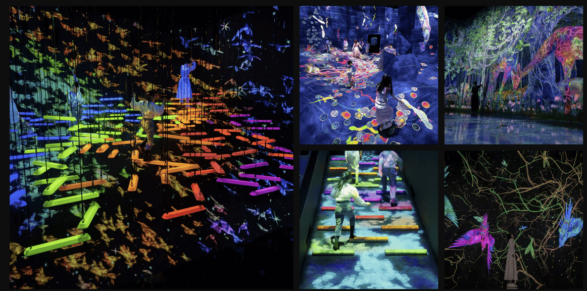 거대한 꽃이 피어나는 방