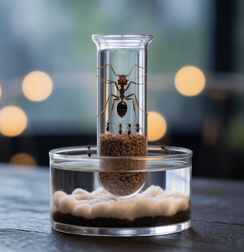 첫 번째 보금자리&amp;#44; 시험관 사육장