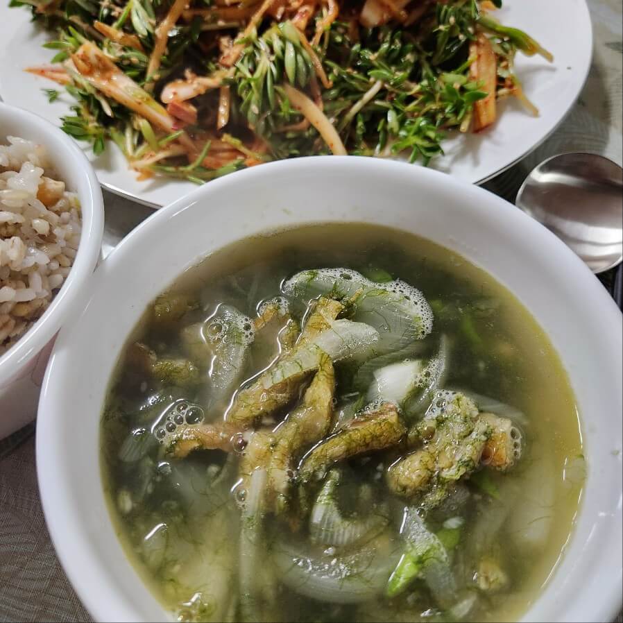 알토란 황태 매생이 국 끓이는 방법 간해독 단백질 보충