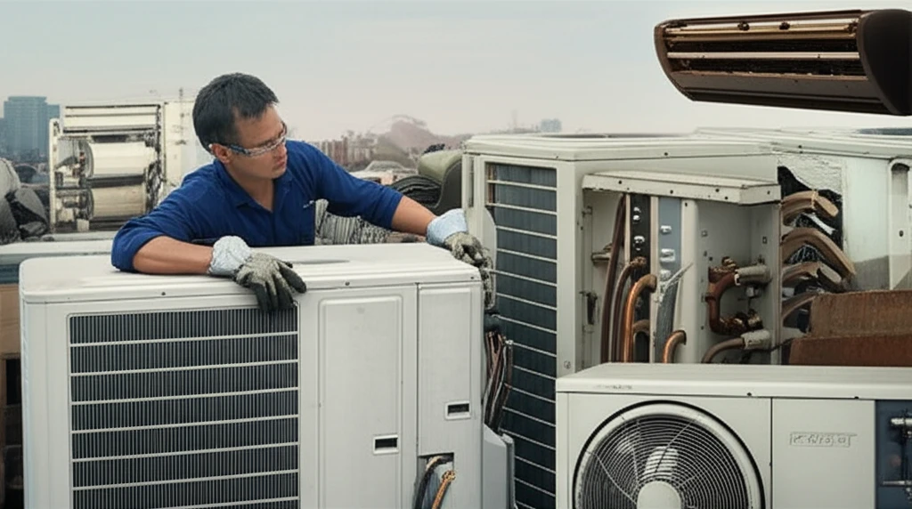 에어컨 실외기 똑똑하게 버리는 법: ..