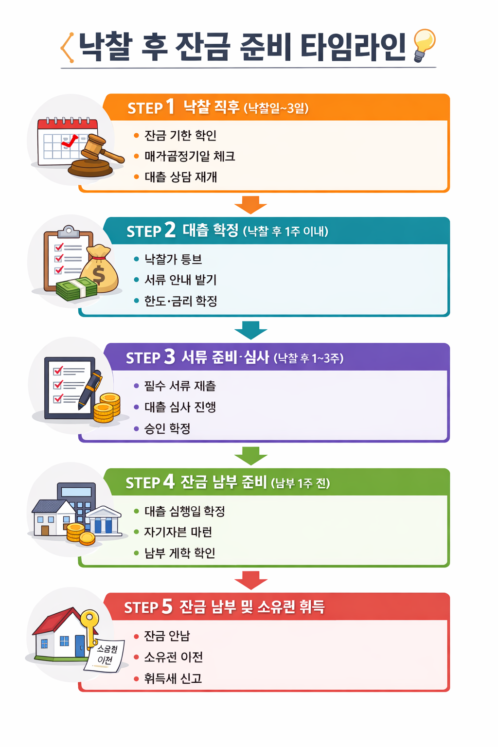 낙찰후 잔금준비