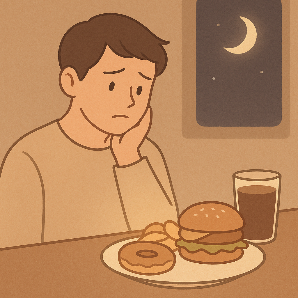 야식이 건강에 미치는 영향과 습관을 줄이는 방법