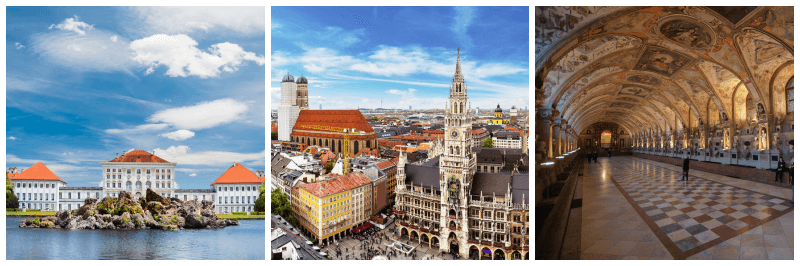 님펜부르크 궁전&#44; 마리엔 광장&#44; 레지덴츠 박물관 사진