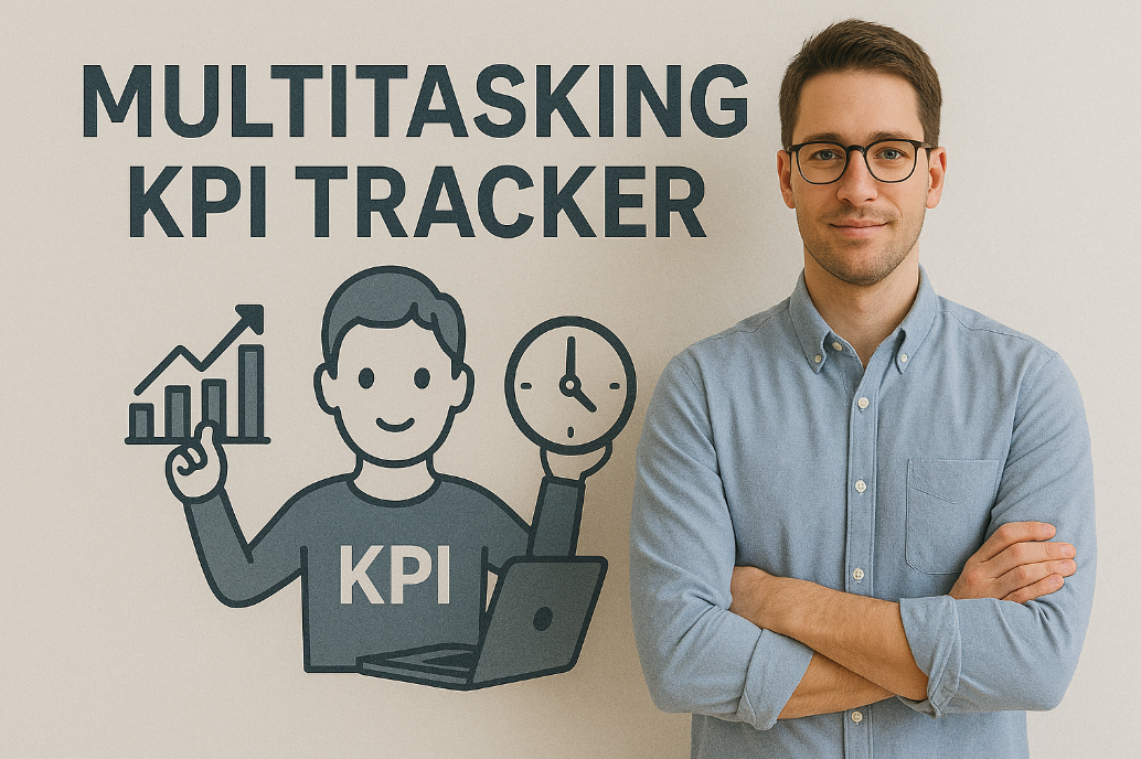 멀티태스킹 성과 측정 도구로 개인 KPI 관리 서비스