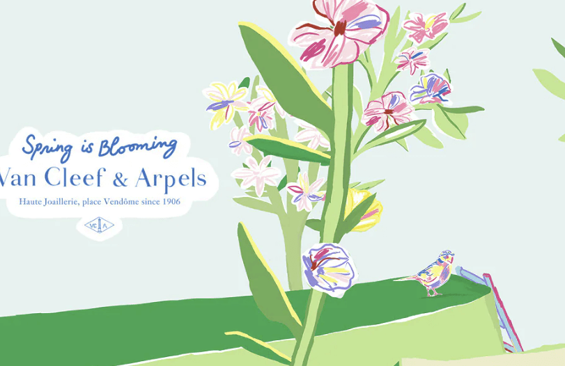  스프링 이즈 블루밍 전시 