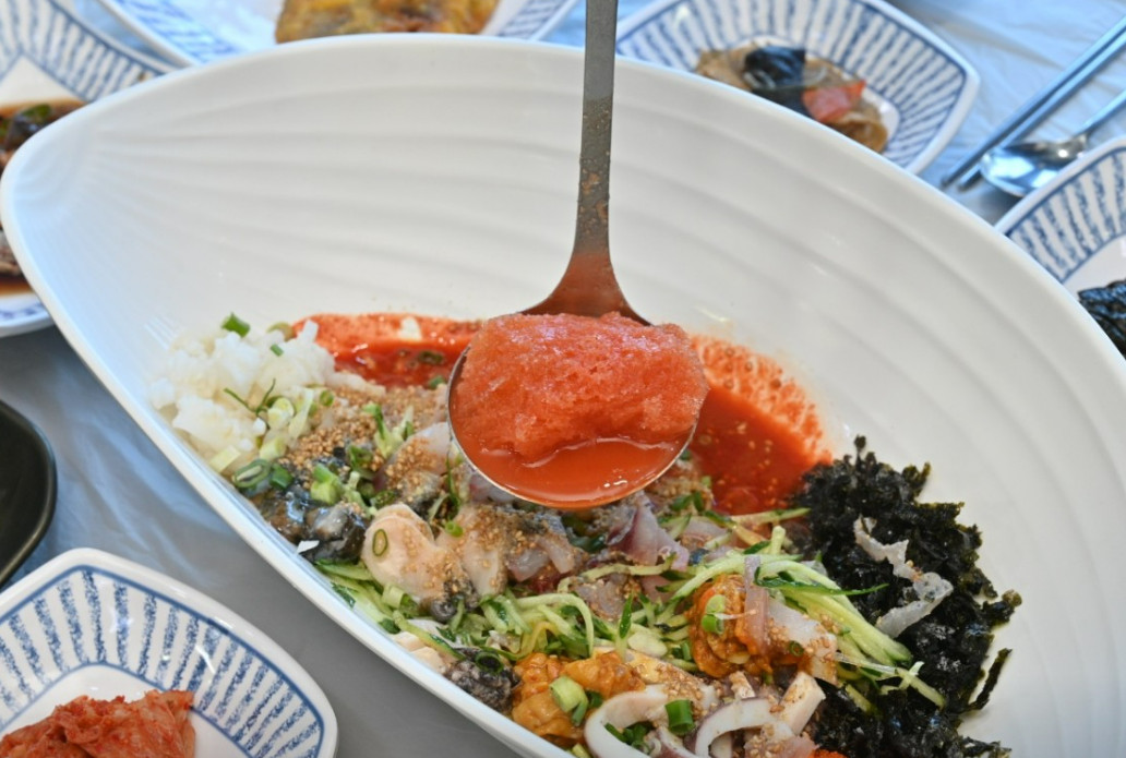 한국기행 거제 해녀 돌멍게