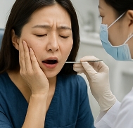 잇몸이 붓고 아플 때