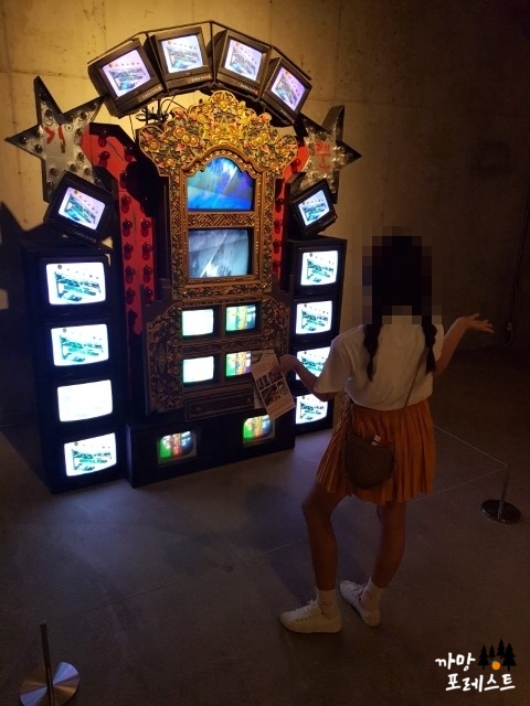 아라리오 뮤지엄 백남준 화백 작품