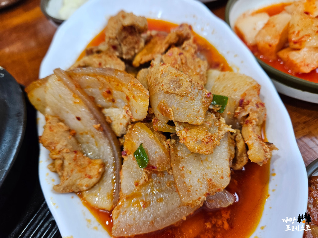 제주 녹색 식당 제육볶음