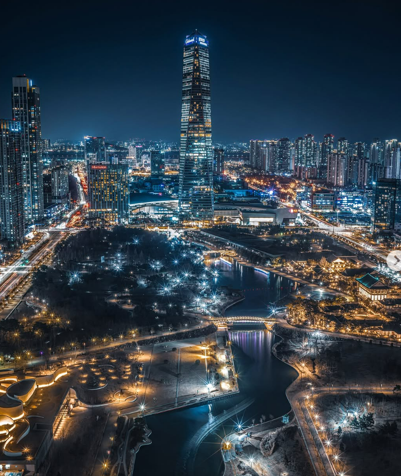 송도신도시-야경