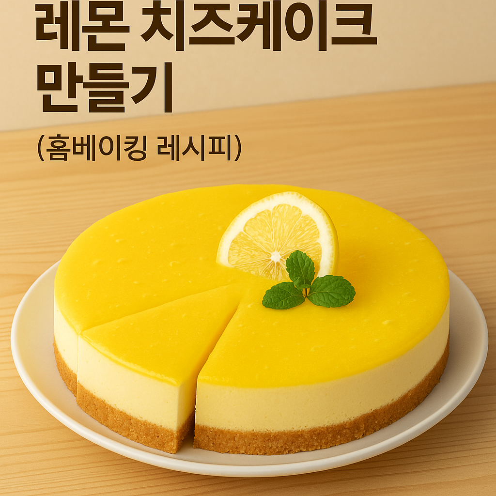 레몬 치즈케이크