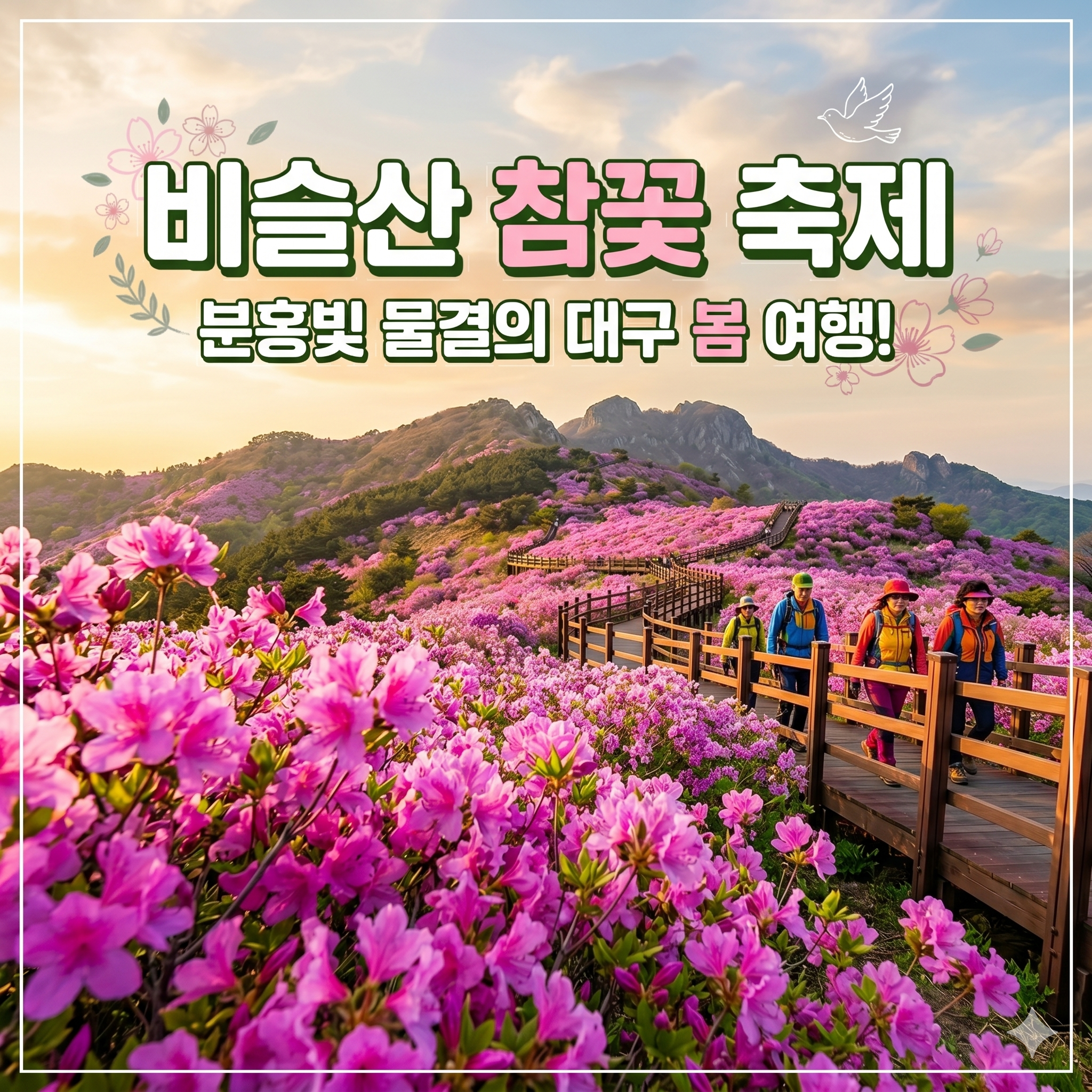 분홍빛 물결이 일렁이는 대구 비슬산 진달래 축제 완벽 가이드