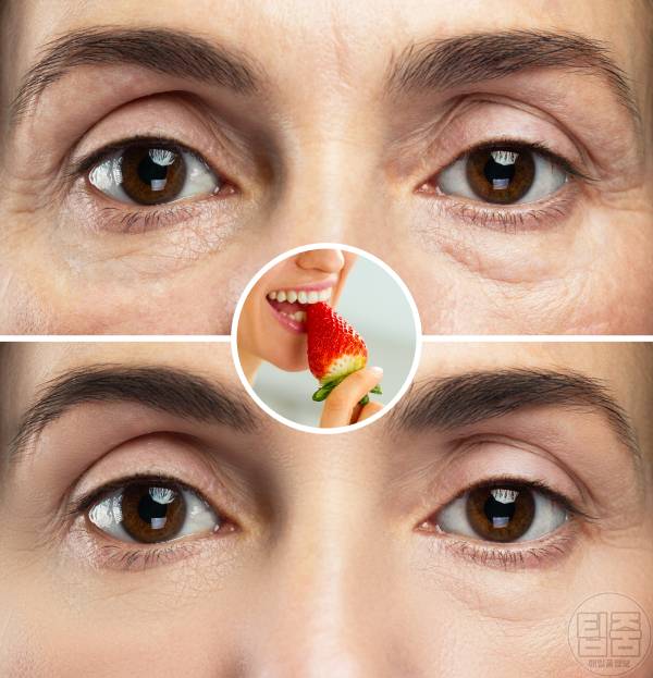 딸기 효능,장내 미생물 다이어트,천연 주름개선 화장품