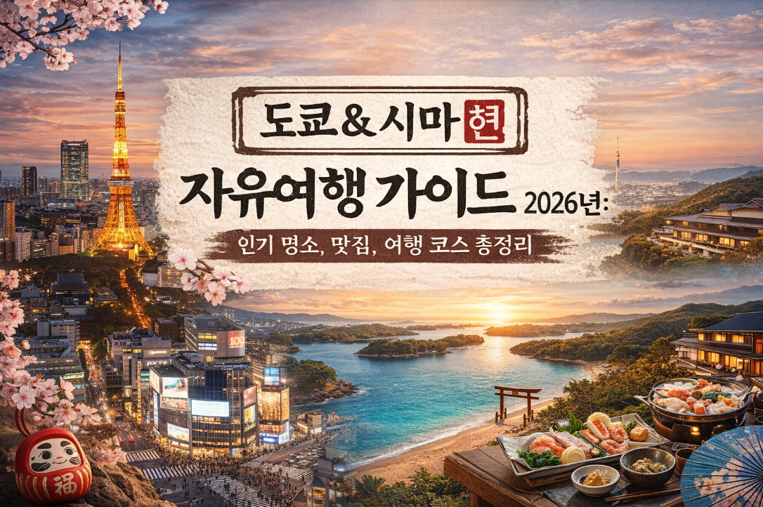 도쿠시마 현 2026 자유여행, 인기 명소 맛집 여행 코스 이것만 알면 끝