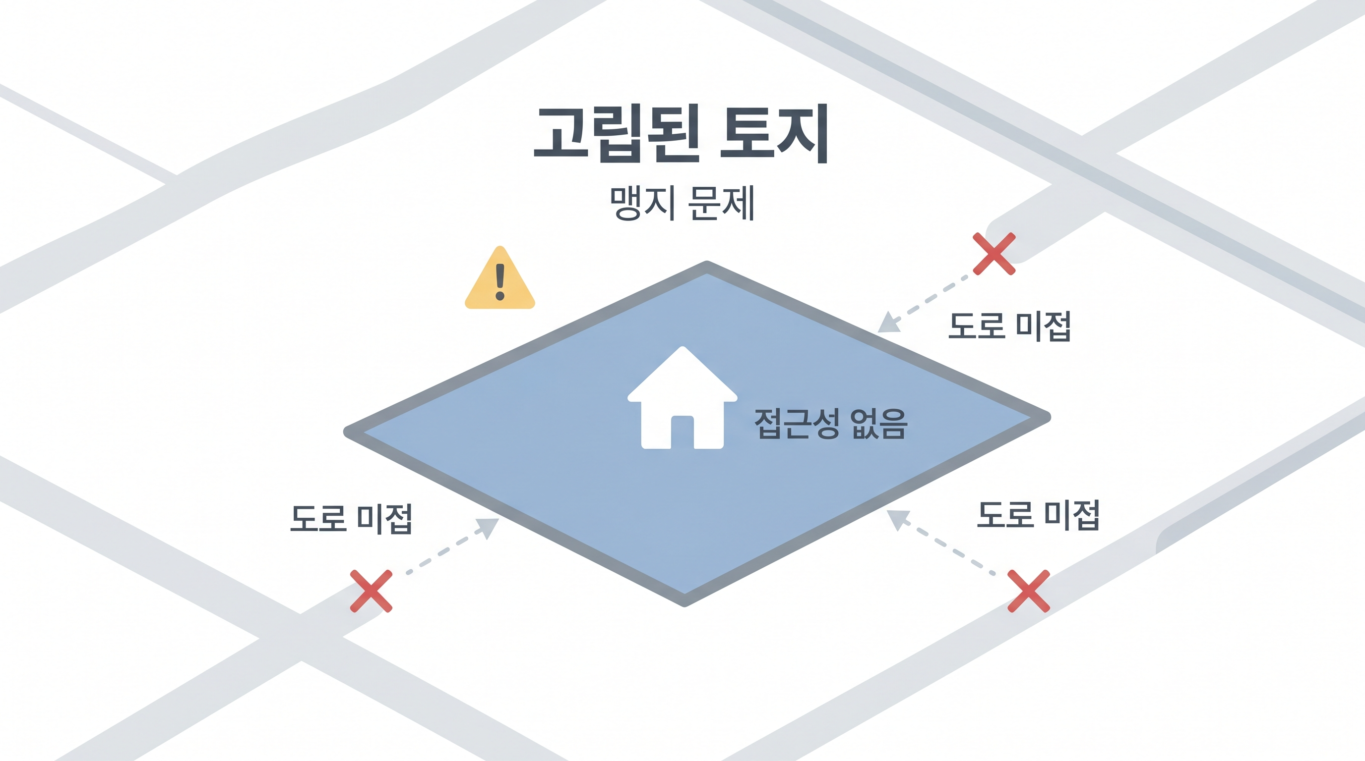 도로 진입로 문제