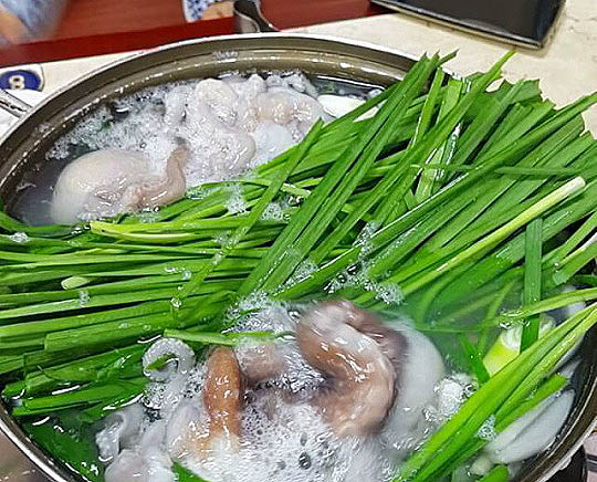 을지로입구 산낙지 '무교동 목포세발낙지'