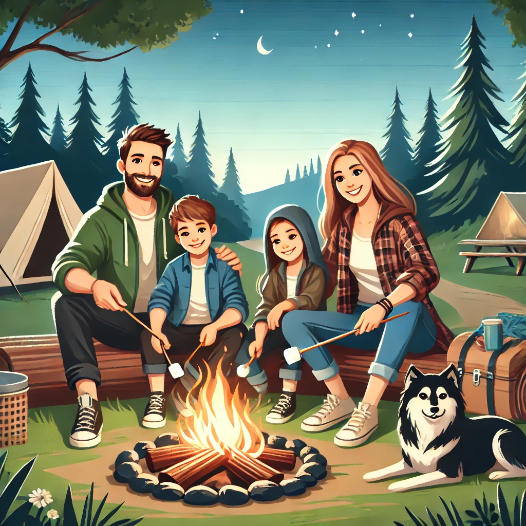 가족들과 캠핑 가는 날