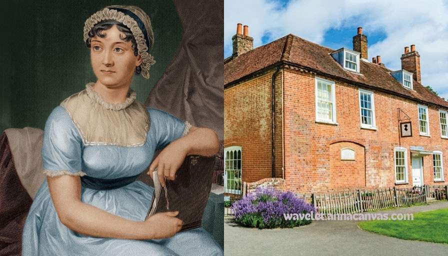 <img src="제인-오스틴-탄생-250주년.jpg" alt="제인-오스틴의-초상화와-오스틴박물관의-모습">