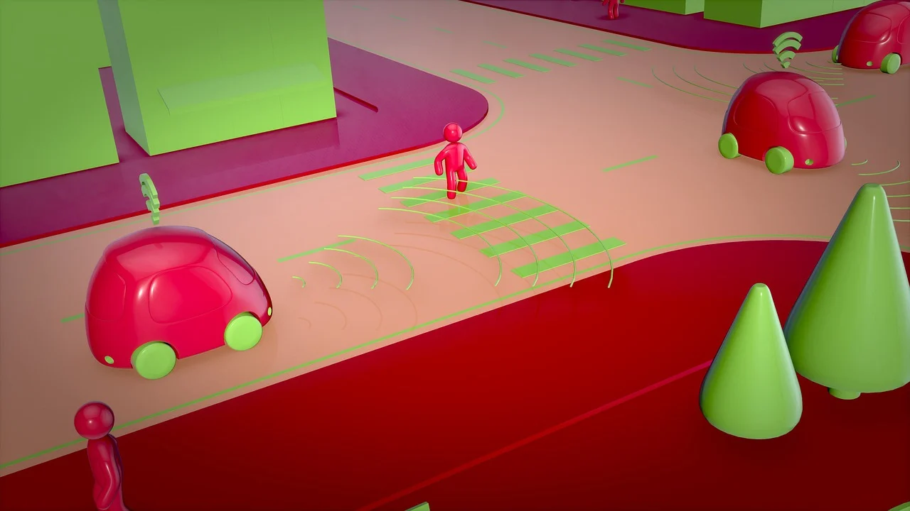 초음파 센서를 사용하는 자율 주행 자동차