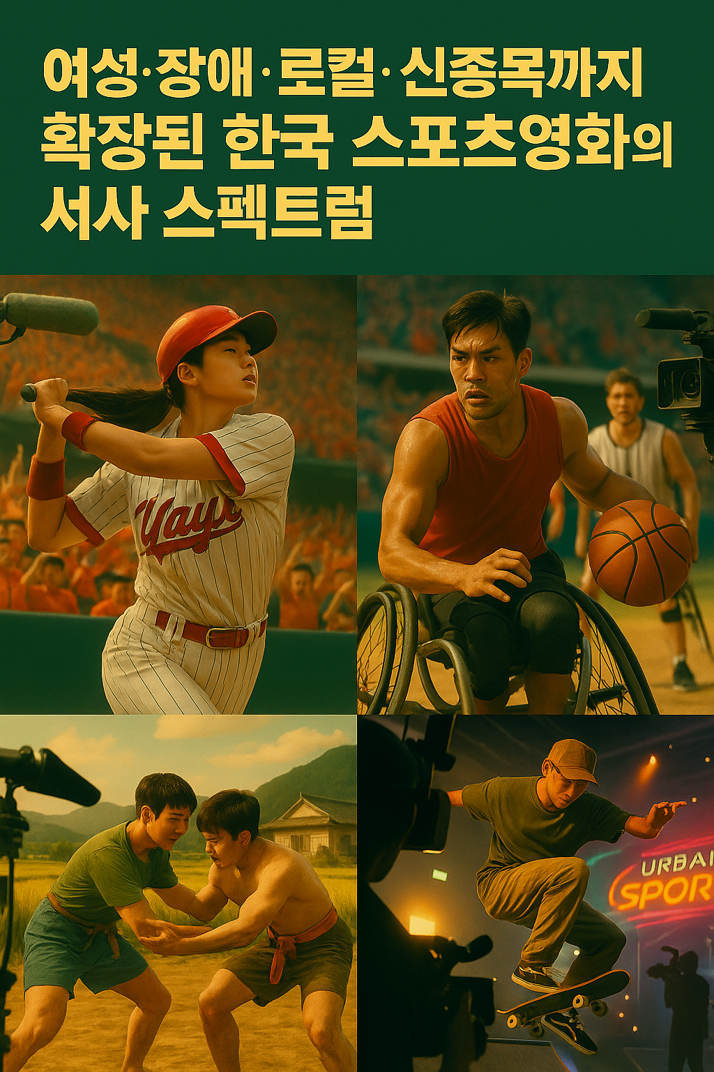 여성&middot;장애&middot;로컬&middot;신종목까지 확장된 한국 스포츠영화의 서사 스펙트럼을 상징하는 장면