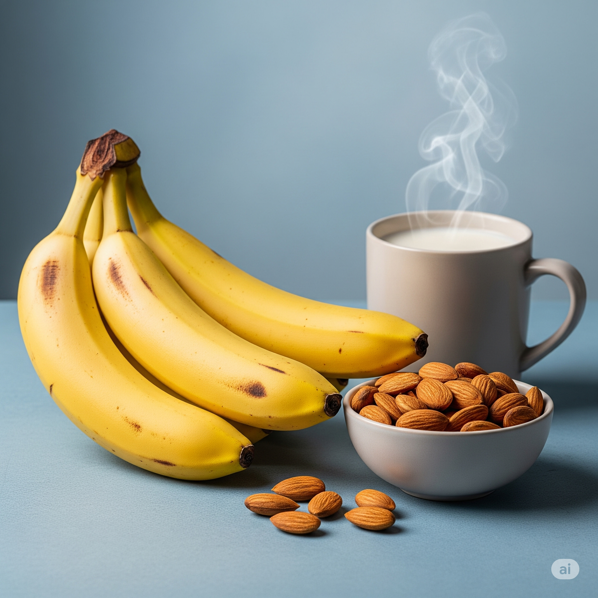 바나나, 아몬드, 따뜻한 우유 등 숙면에 좋은 음식 모음