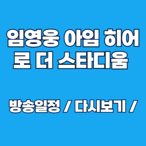 2025년 설날, 임영웅의 ‘아임 히어로 더 스타디움’: 방송 일정, 다시보기 방법 및 감동적인 포인트 총정리