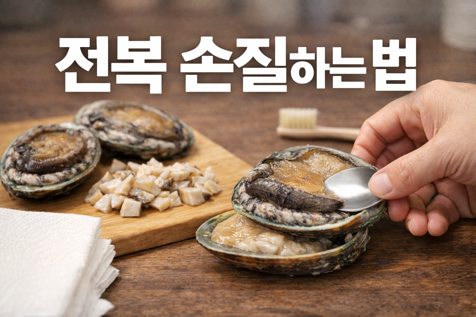 전복 손질하는법