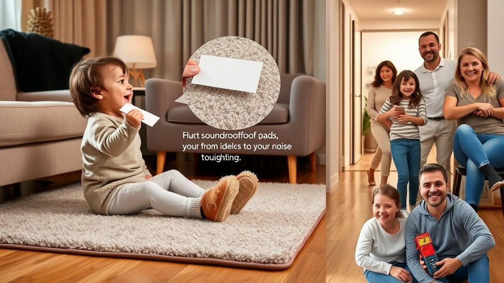 층간 소음 없는 평화로운 일상