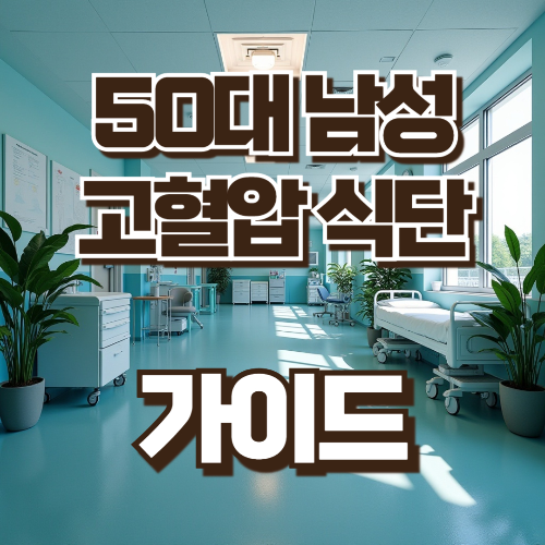 50대남성 고혈압 식단가이드