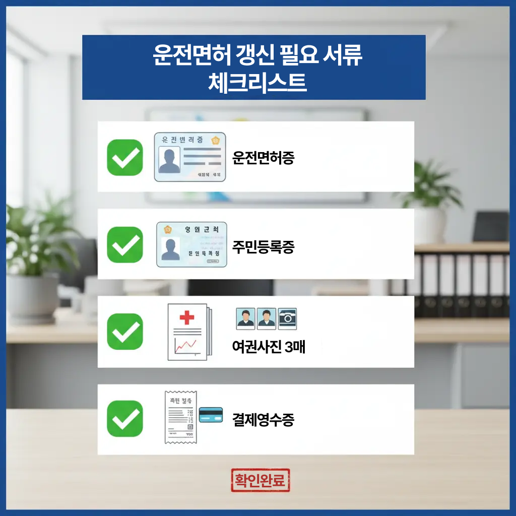 운전면허 적성검사 예약