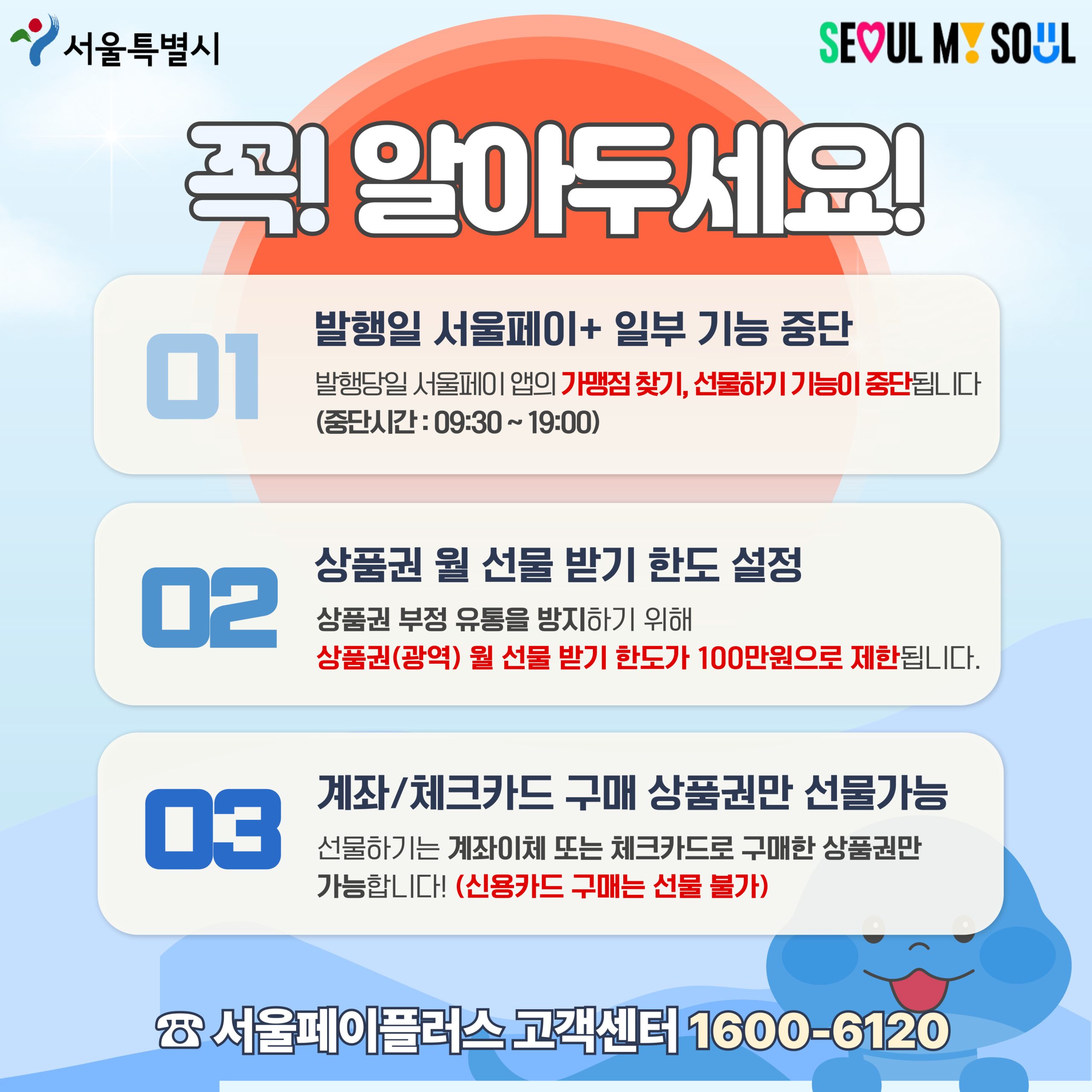  서울사랑상품권 알아야 할 사항-서울특별시 출저