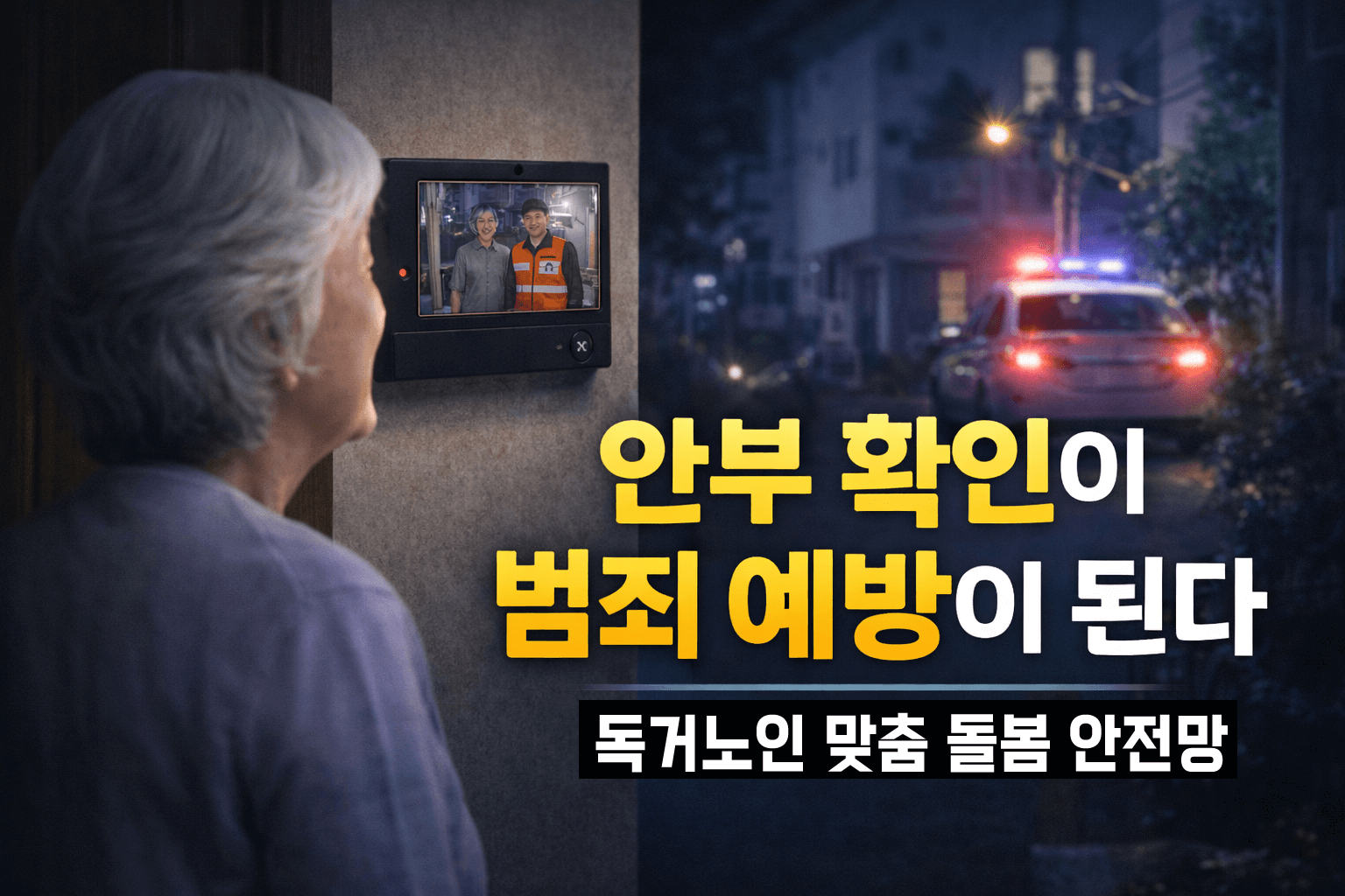 독거노인 맞춤형 돌봄서비스－썸네일