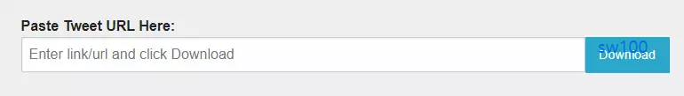 TwitterVideoDownloader 사이트