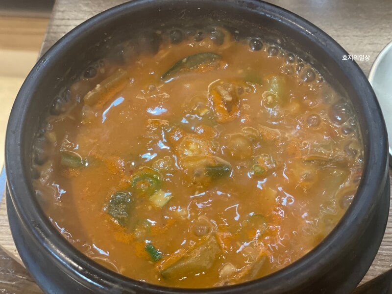 수원 맛집 콩두 호매실 직영점 - 메뉴 청국장