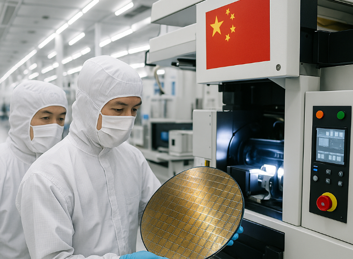중국 반도체 관련 이미지