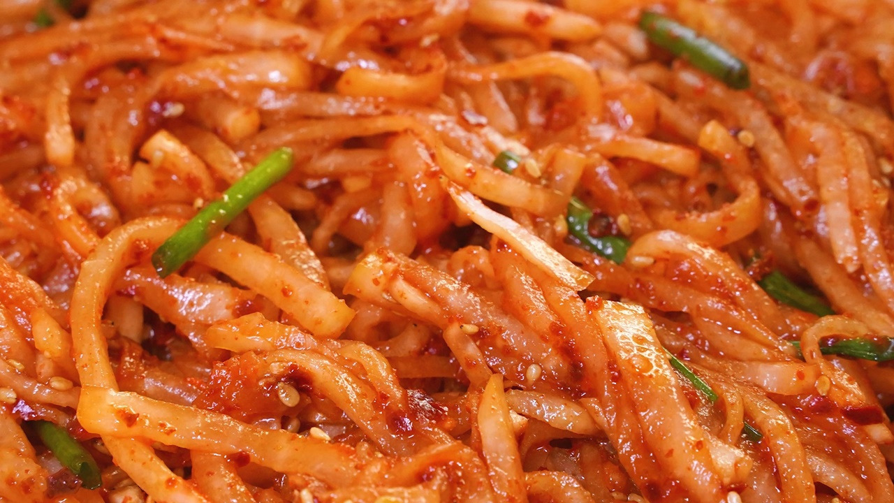 무생채 맛있게 하는법