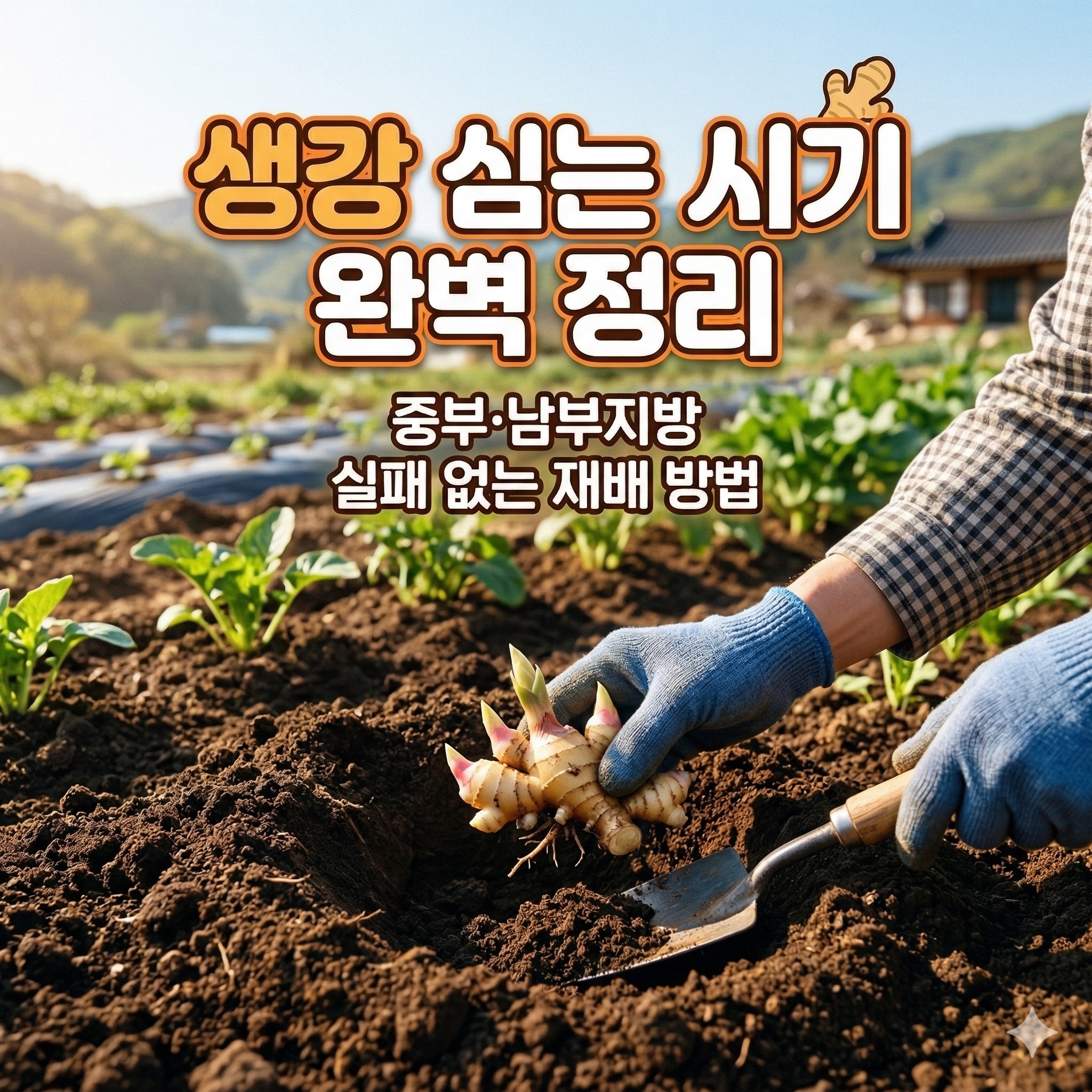 생강 심는 시기 및 지역별 파종 방법 완벽 가이드