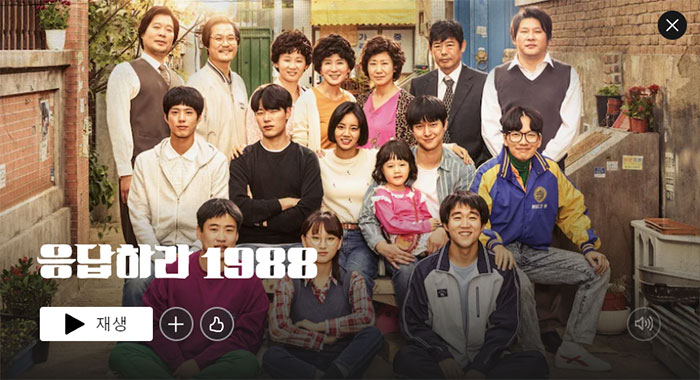 응답하라-1988-넷플릭스-드라마-추천-BEST-6