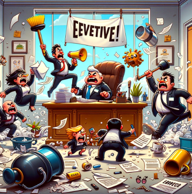 반란을일으키는 사람들 일러스트