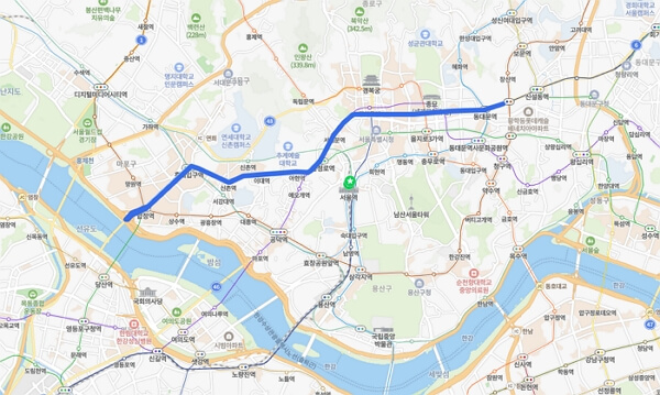 서울 심야 자율주행 버스 노선, 정류장 위치, 주의해야 하는 점