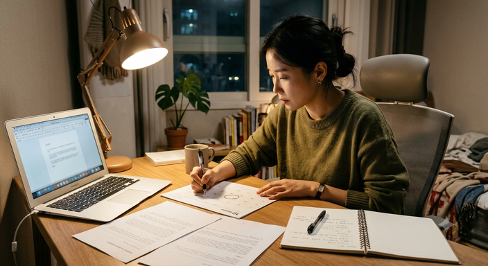 이력서 한 줄, 쓰기 전에 기록부터