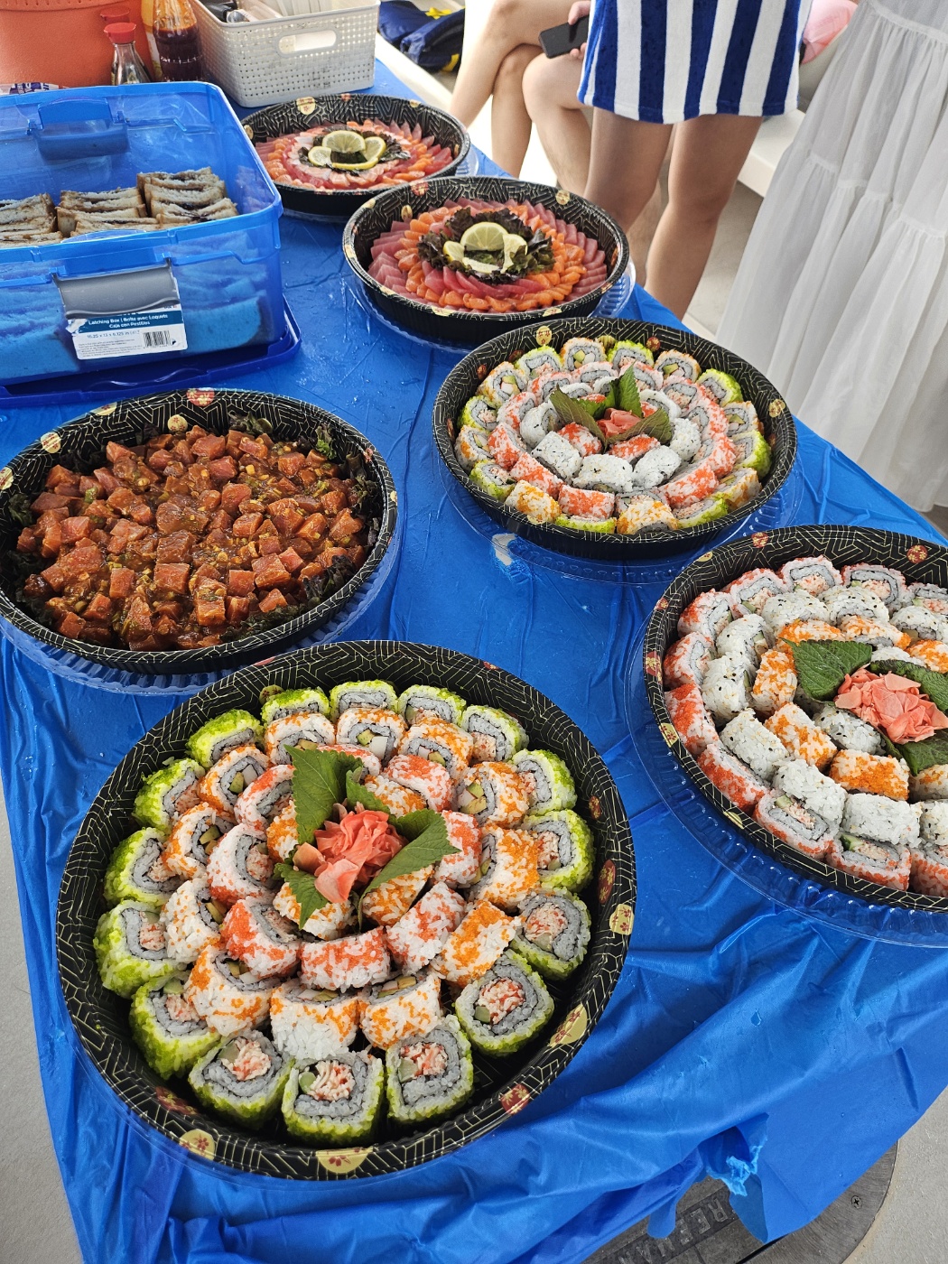 참치회,캘리포니아롤