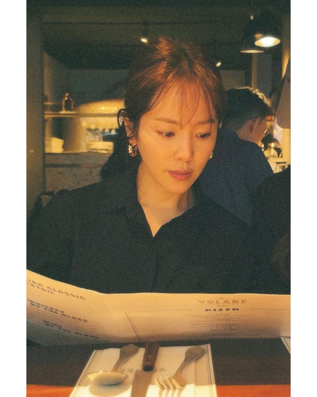 한지민의 분위기에 빠져들다
