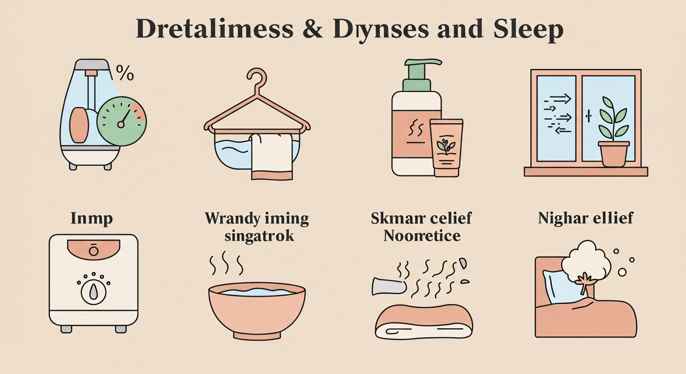 건조한 환경, 수면의 질을 떨어뜨린다