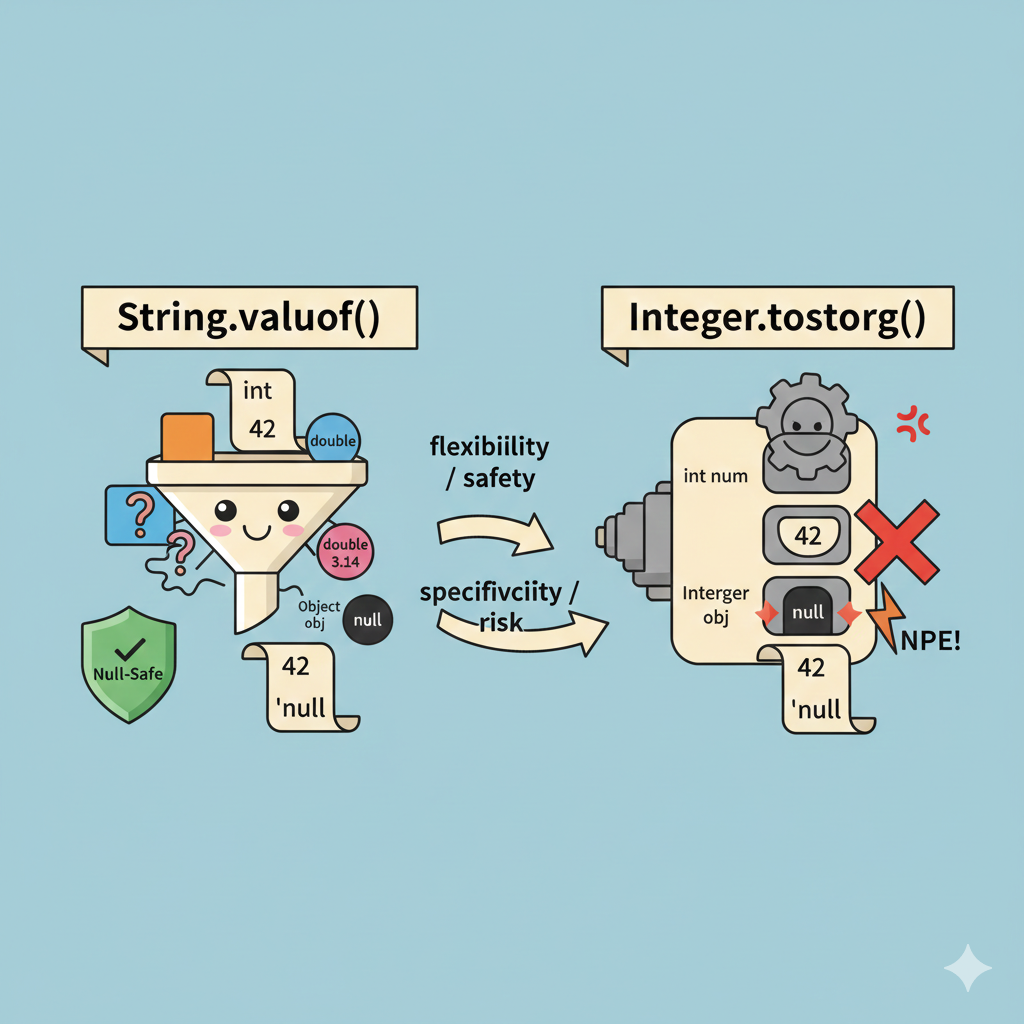 String.valueOf() vs Integer.toString()