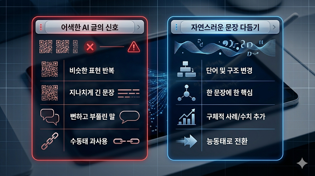 AI가 쓴 글은 왜 어색하게 느껴질까요?