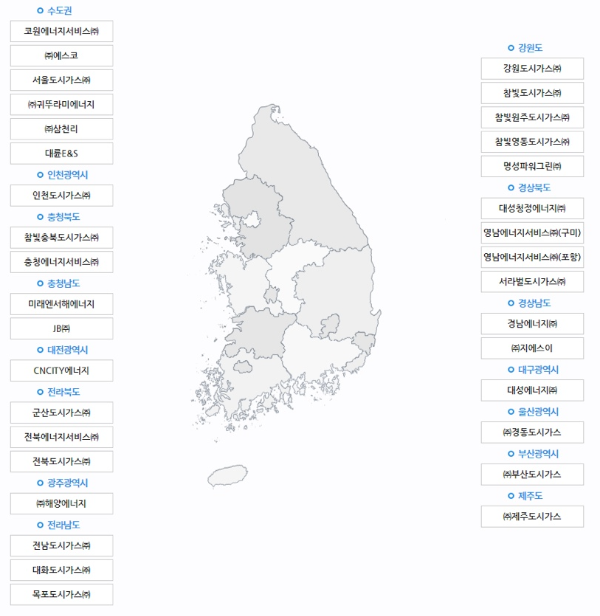 도시가스요금조회