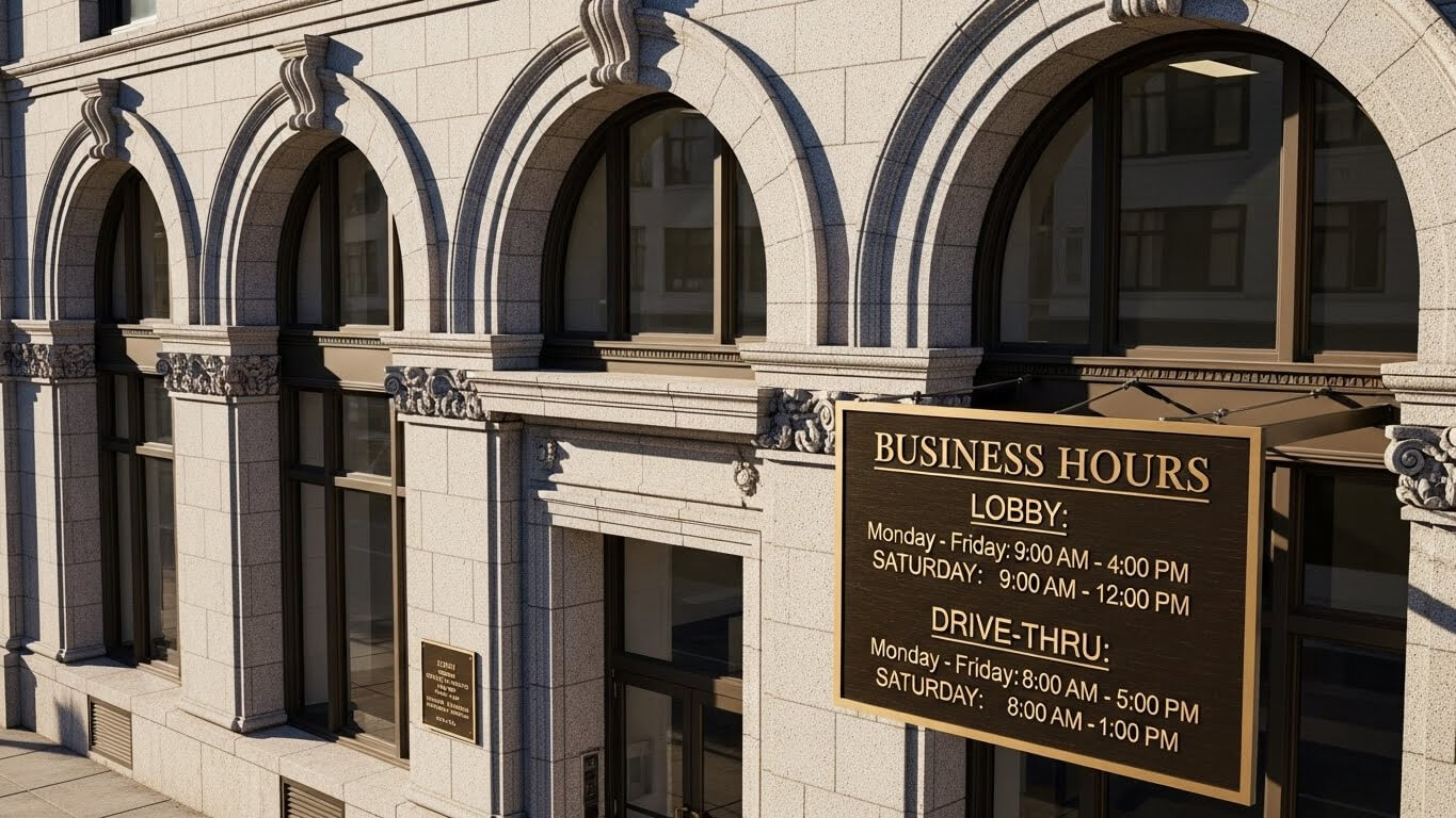 은행 영업시간 정리표, 방문 전 꼭 확인하세요