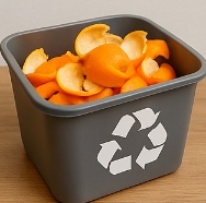 귤껍질 음식물쓰레기